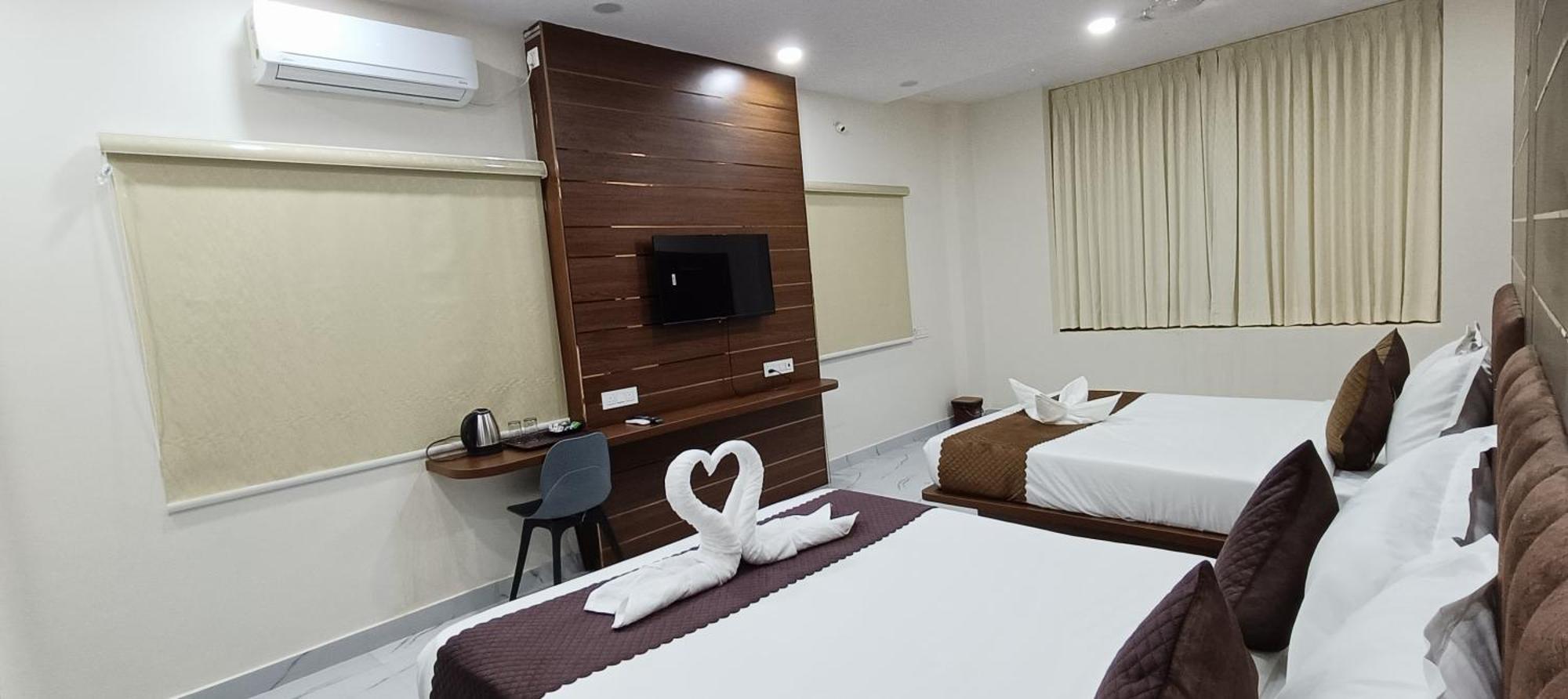 Hotel Apex Inn Hyderabad Airport Exterior foto