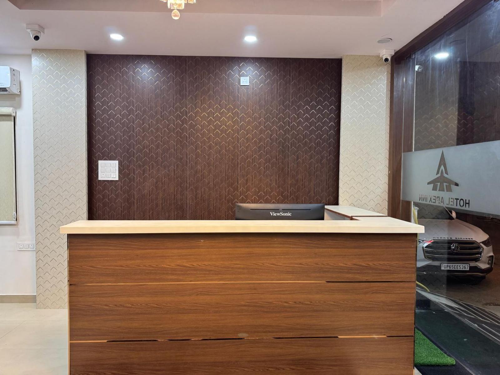 Hotel Apex Inn Hyderabad Airport Exterior foto